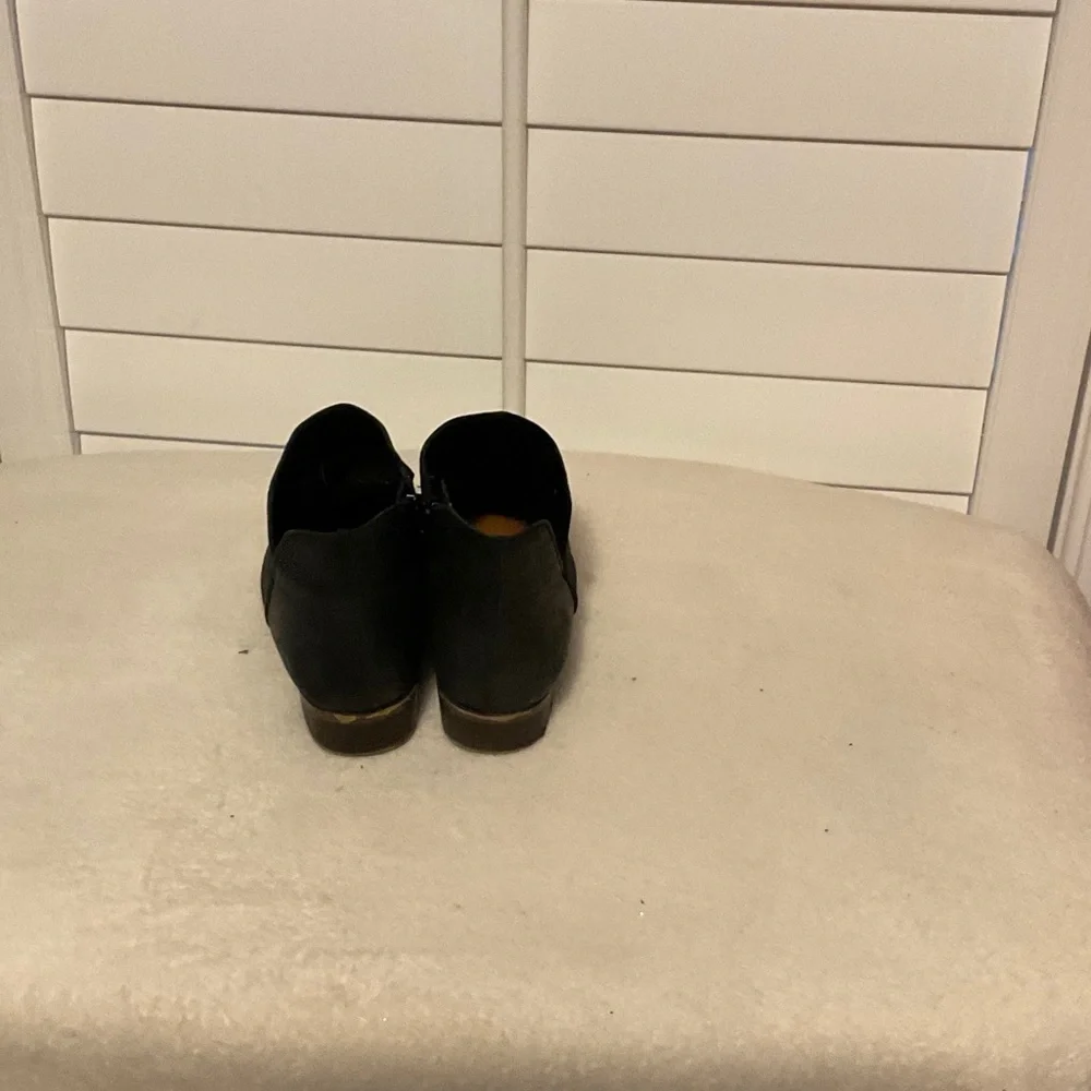 Lucky Brand Black Ankle Booties